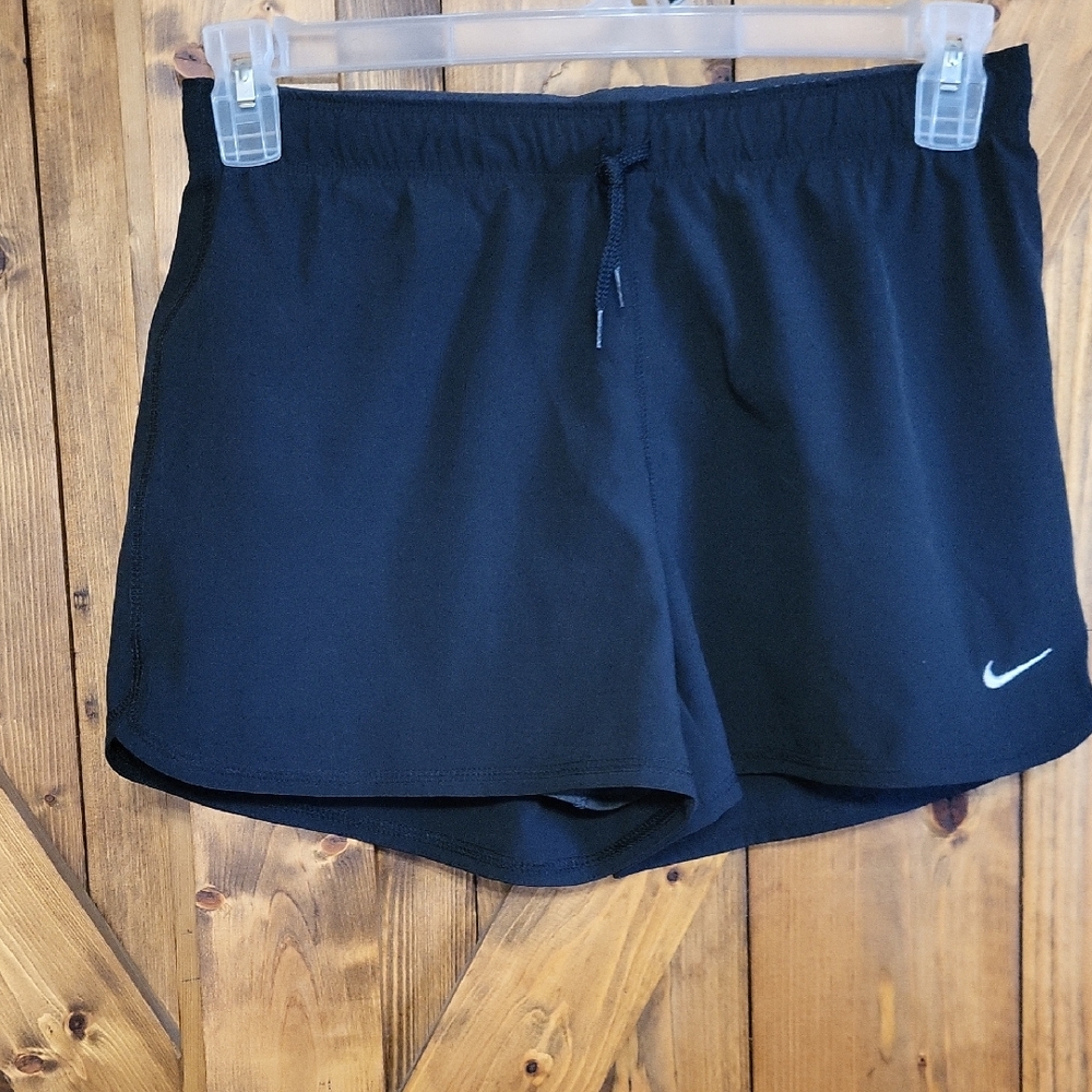 Nike Black Women's Athletic Running Shorts with Liner